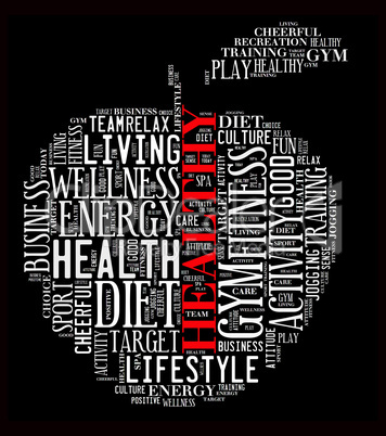 Healthy life illustration concept