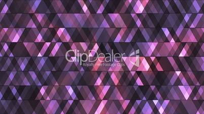 Broadcast Twinkling Hi-Tech Diamonds, Purple Violet, Abstract, Loopable, HD