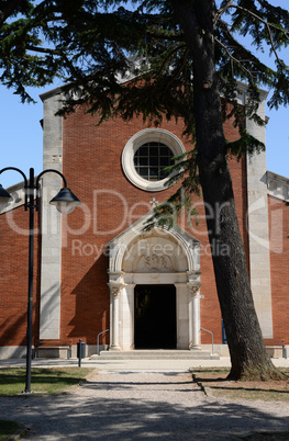 Kirche in Novigrad, Istrien, Kroatien