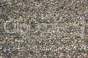 Backgrounds collection - Wall built of sea pebbles