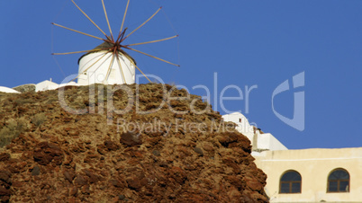 small village ammoudi on greece island santorini