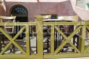 traditional greece architecutre in oia on santorini island