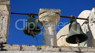 traditional greece architecutre in oia on santorini island