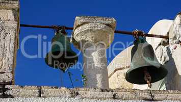 traditional greece architecutre in oia on santorini island