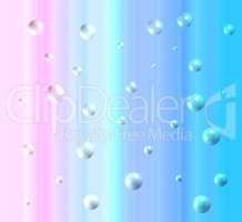 Air bubbles abstract background