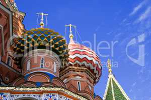 st Basil cathedral in Moscow, Russia