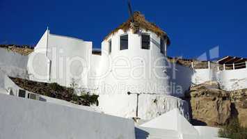 traditional greece village vlichada on santorini