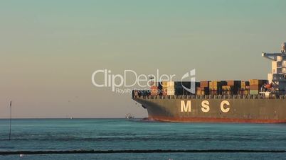 MSC-Containerschiff