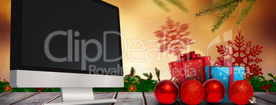 Composite image of presents Composite image of presents