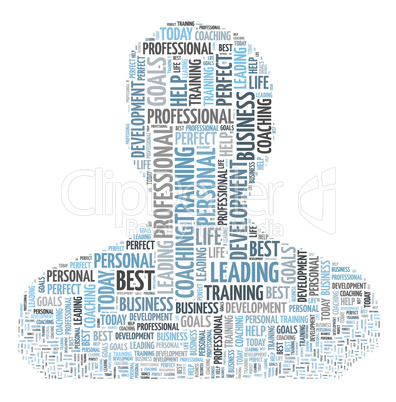 Professional word cloud concept