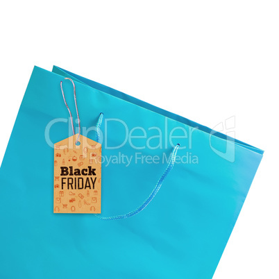 Composite image of black friday advert