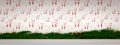 Composite image of christmas wallpaper