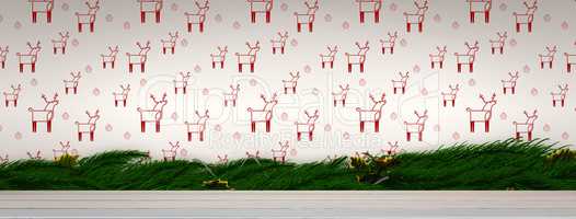 Composite image of christmas wallpaper