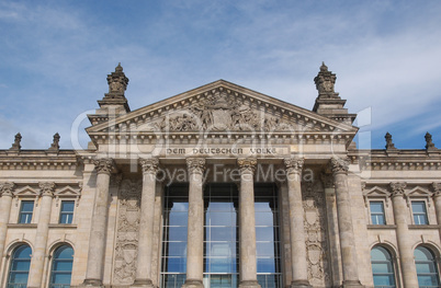 Reichstag in Berlin Reichstag in Berlin