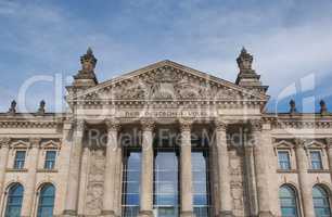 Reichstag in Berlin