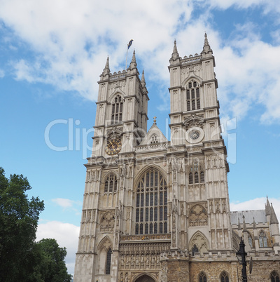 Westminster Abbey in London