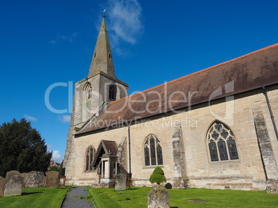 St Mary Magdalene church in Tanworth in Arden