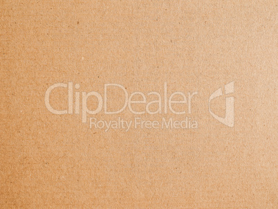 Retro looking Brown corrugated cardboard background