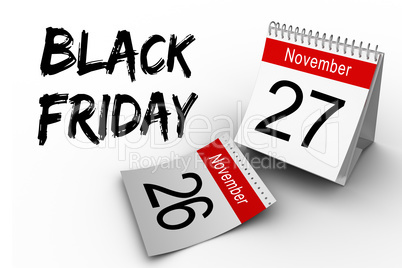 Composite image of black friday