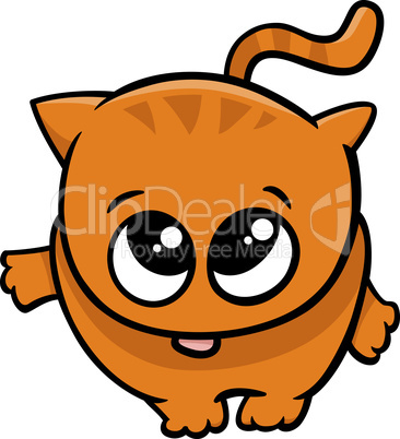 cute little cat cartoon