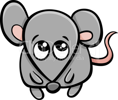 cute mouse cartoon character