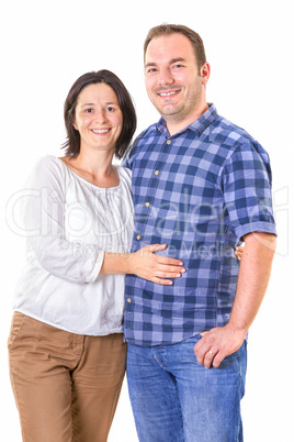 Portrait of happy couple