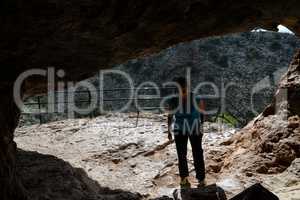 An der Höhle von Milatos, Kreta
