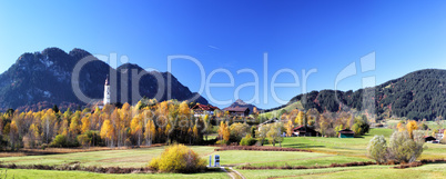 Herbstlandschaft bei Pfronten