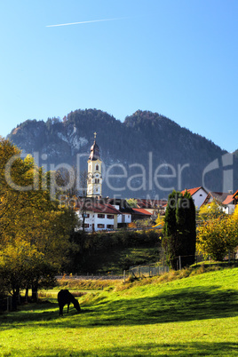 Herbstlandschaft bei Pfronten