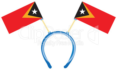Headdress with flags East Timor