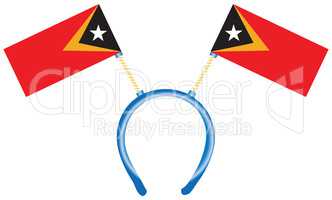 Headdress with flags East Timor