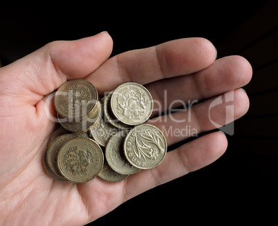 Pound coins