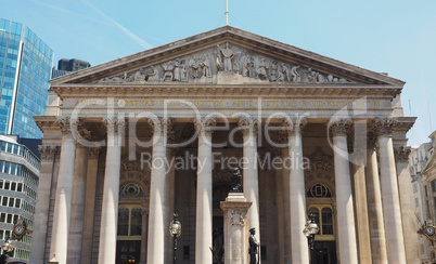 Royal Stock Exchange in London