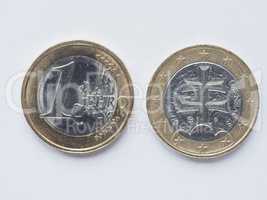 Slovak 1 Euro coin