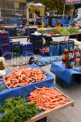 Wochenmarkt in Kusadasi, Türkei