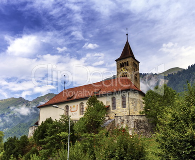 Parish church of Brienz, Bern, Switzerland