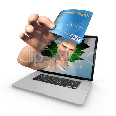 Computer Credit Card Theft