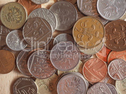 Pound coins