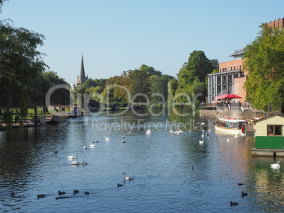 River Avon in Stratford upon Avon