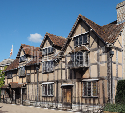 Shakespeare birthplace in Stratford upon Avon