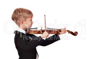 boy little violinist