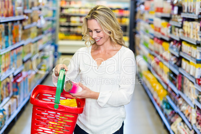 Woman buying food