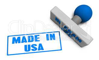 Made in USA Stamp