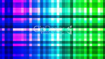 Broadcast Twinkling Hi-Tech Strips, Blue Green, Abstract, Loopable, HD