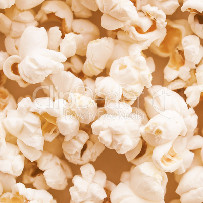 Retro looking Pop Corn