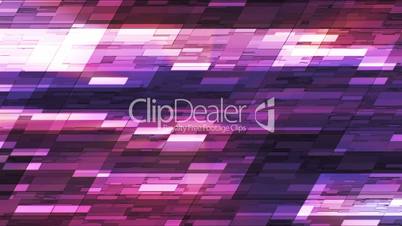 Twinkling Horizontal Slant Hi-Tech Small Bars, Purple Violet, Abstract, Loopable, HD