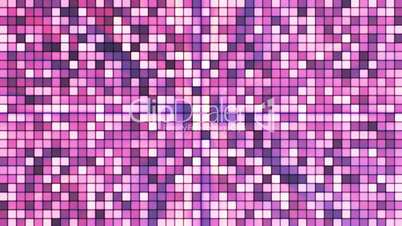 Broadcast Twinkling Hi-Tech Cubes, Magenta Purple, Abstract, Loopable, HD