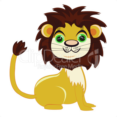 lion cartoon.eps