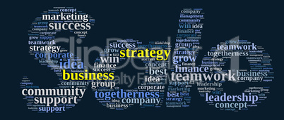 Business and sale strategy illustration concept