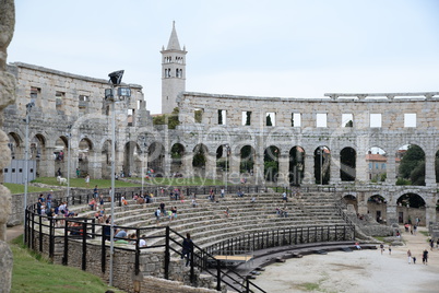 Amphitheater in Pula